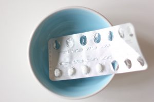 Pills in Bowl